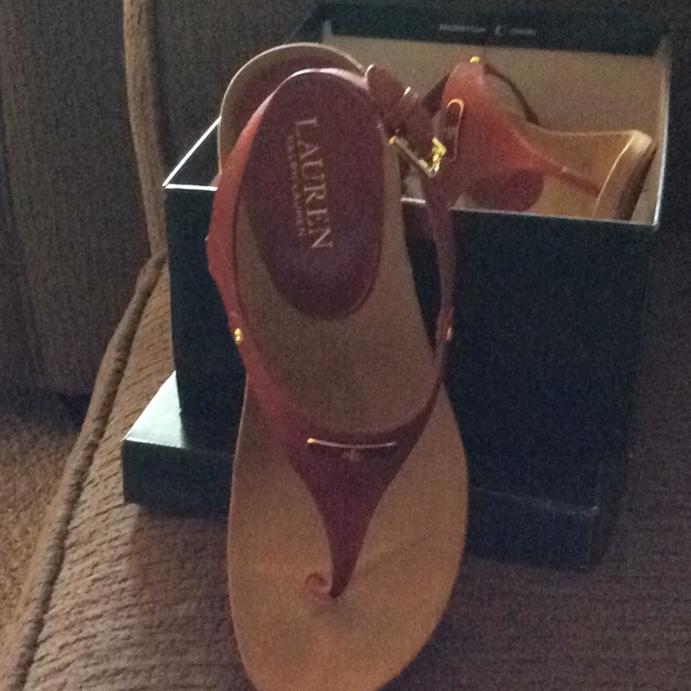Lauren Dark orange Sandals